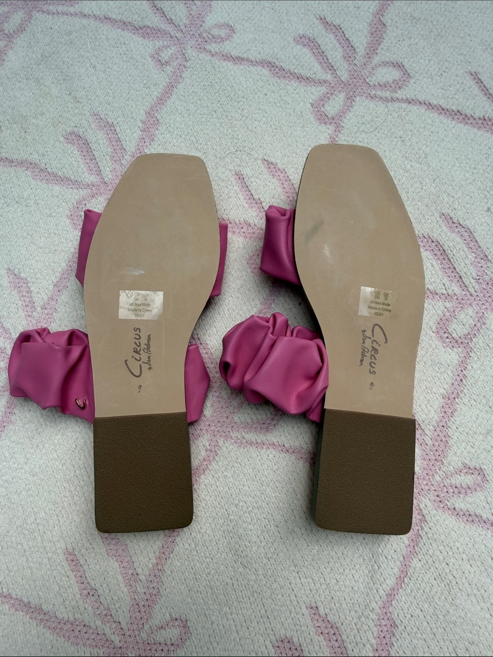 Pink Ruffle Sandals - Picture 5 of 9